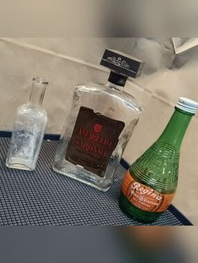 3 Vintage Bottles (Empty)